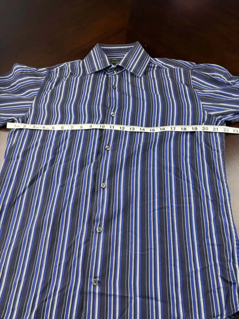 Banana Republic Men’s Medium Striped Long Sleeve Button Down Shirt 100% Cotton